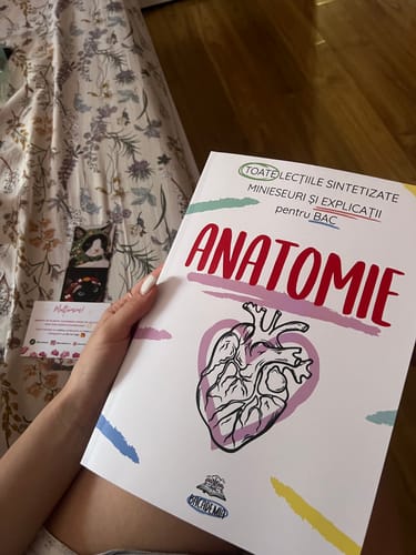 Recenzie cu fotografie de la un client despre Carte Anatomie Bacalaureat (Biologie clasele XI-XII) Bacademia