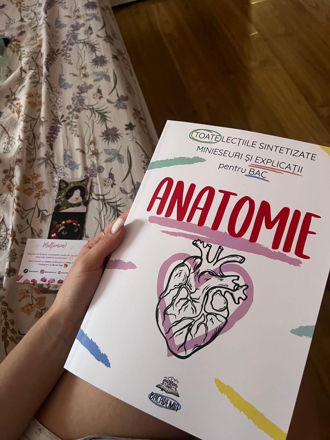 Customer photo review of Carte Anatomie Bacalaureat (Biologie clasele XI-XII) Bacademia