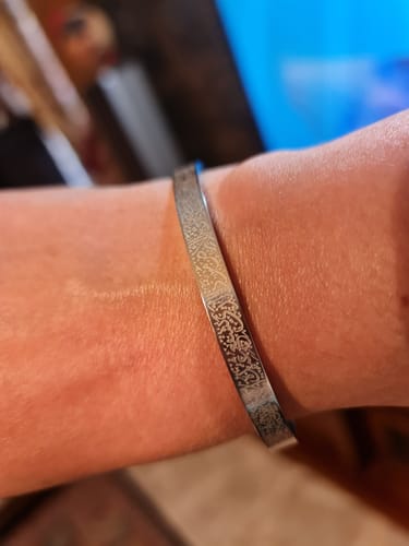 Customer photo review of Ayatul Kursi Cuff