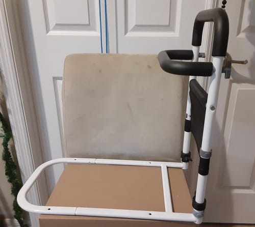 Customer photo review of MobilityPal Secure Rail