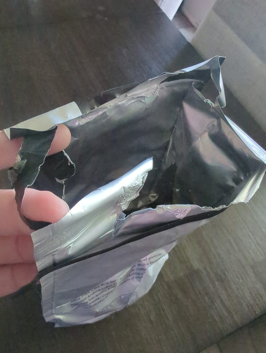 Customer photo review of COSTA RICAN MONTECIELO COFFEE FROM TARRAZÚ 2LB