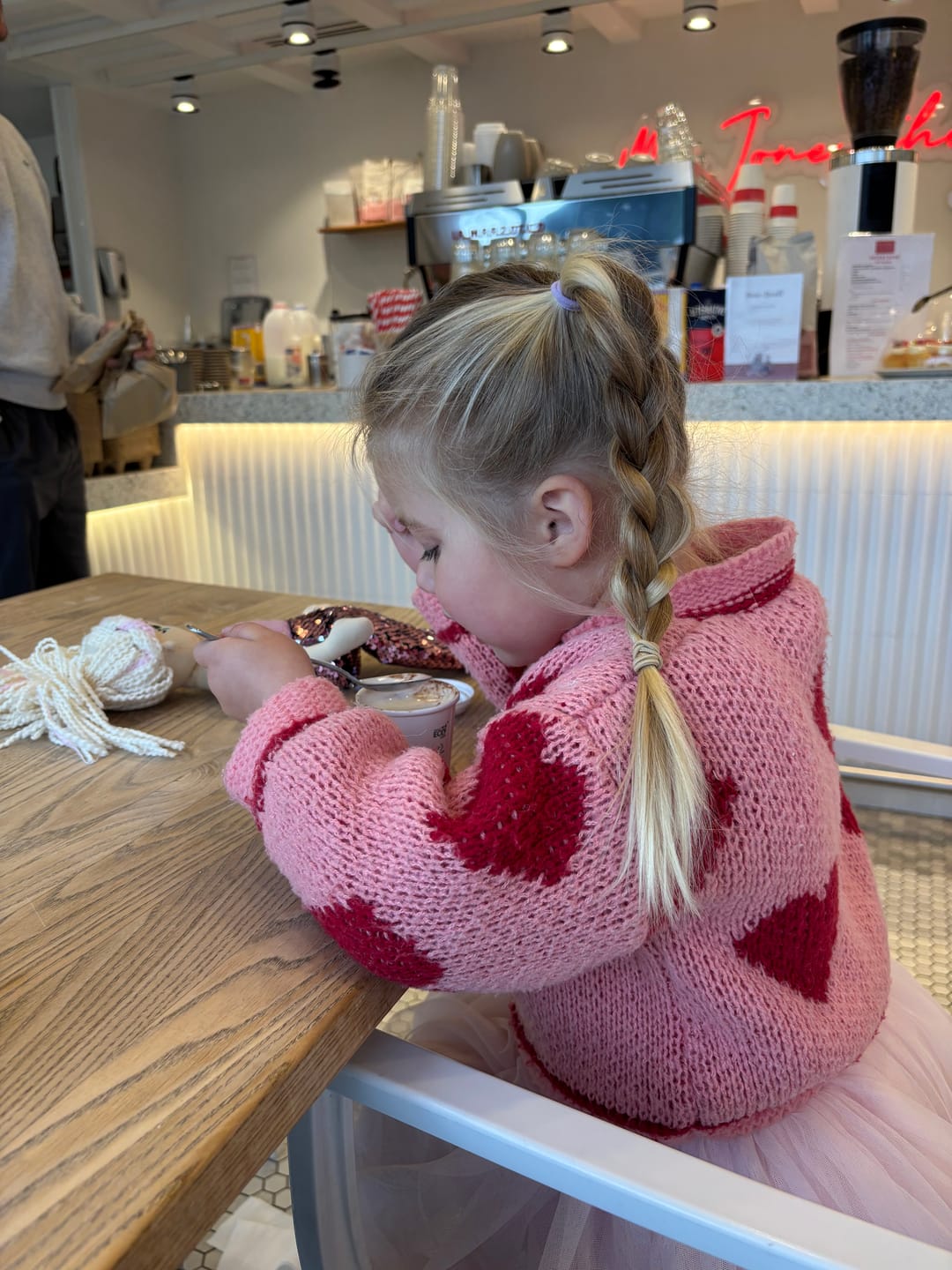 Customer photo review of The Wholesome Store - Lover Knit Cardigan Mini