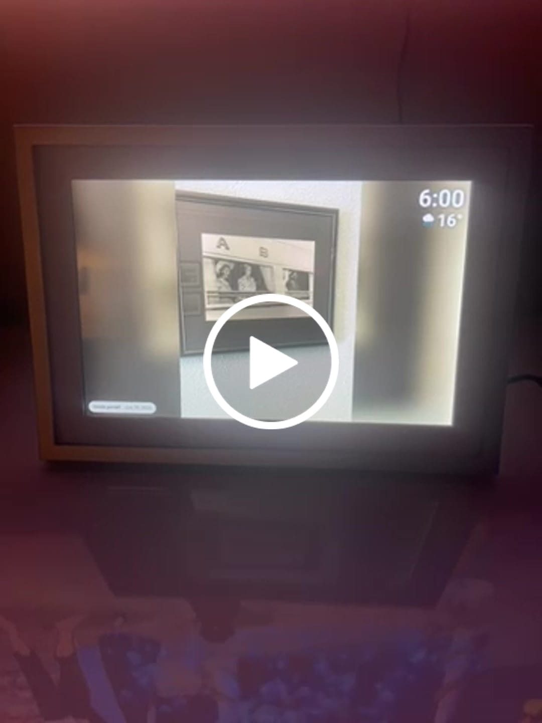 Customer video review of Digital Photo Frame