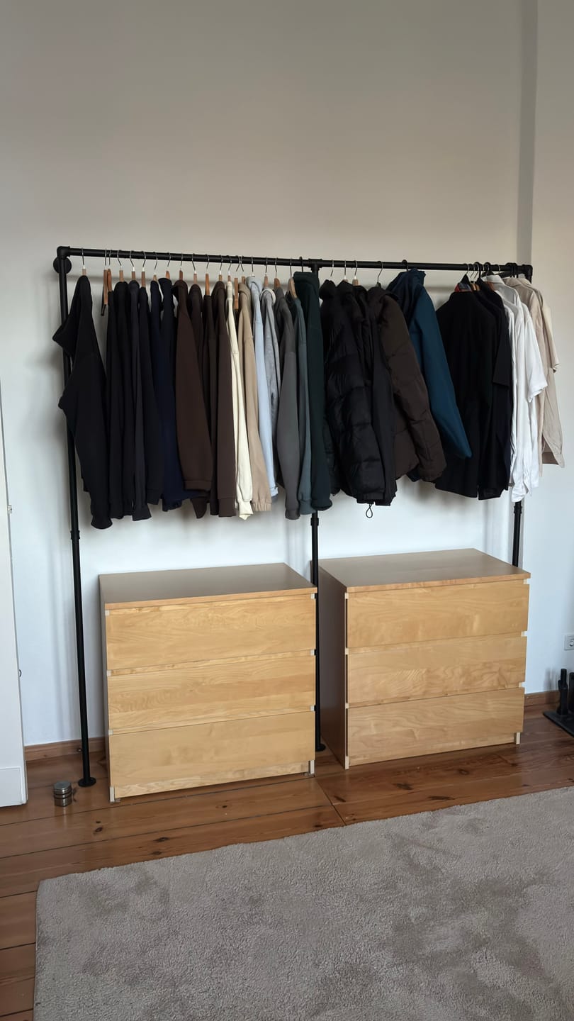 Customer photo review of Kleiderstange LASSE