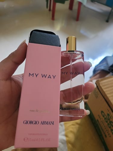 Customer photo review of Giorgio Armani My Way Eau De Parfum Miniature 15ml Spray