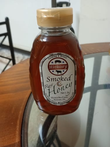 Customer photo review of Hickory Smoked Honey