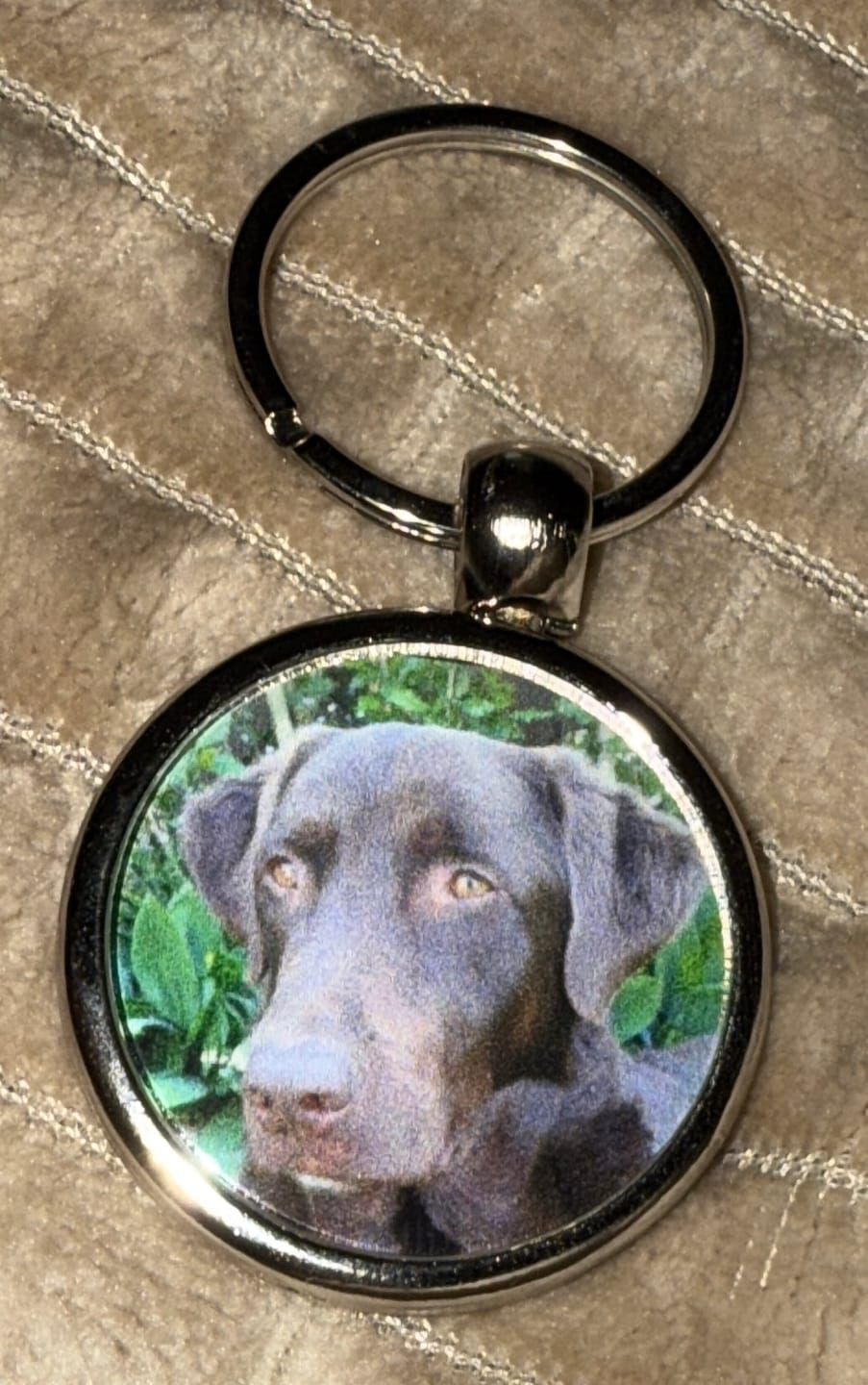 Customer photo review of Schlüsselanhänger-Bundle Rund 3x dein Foto für nur 19,90 €