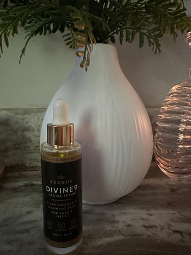 Customer photo review of DIVINE9 Facial Serum