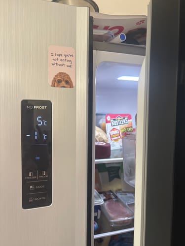 Customer photo review of Cockapoo Fridge Magnet