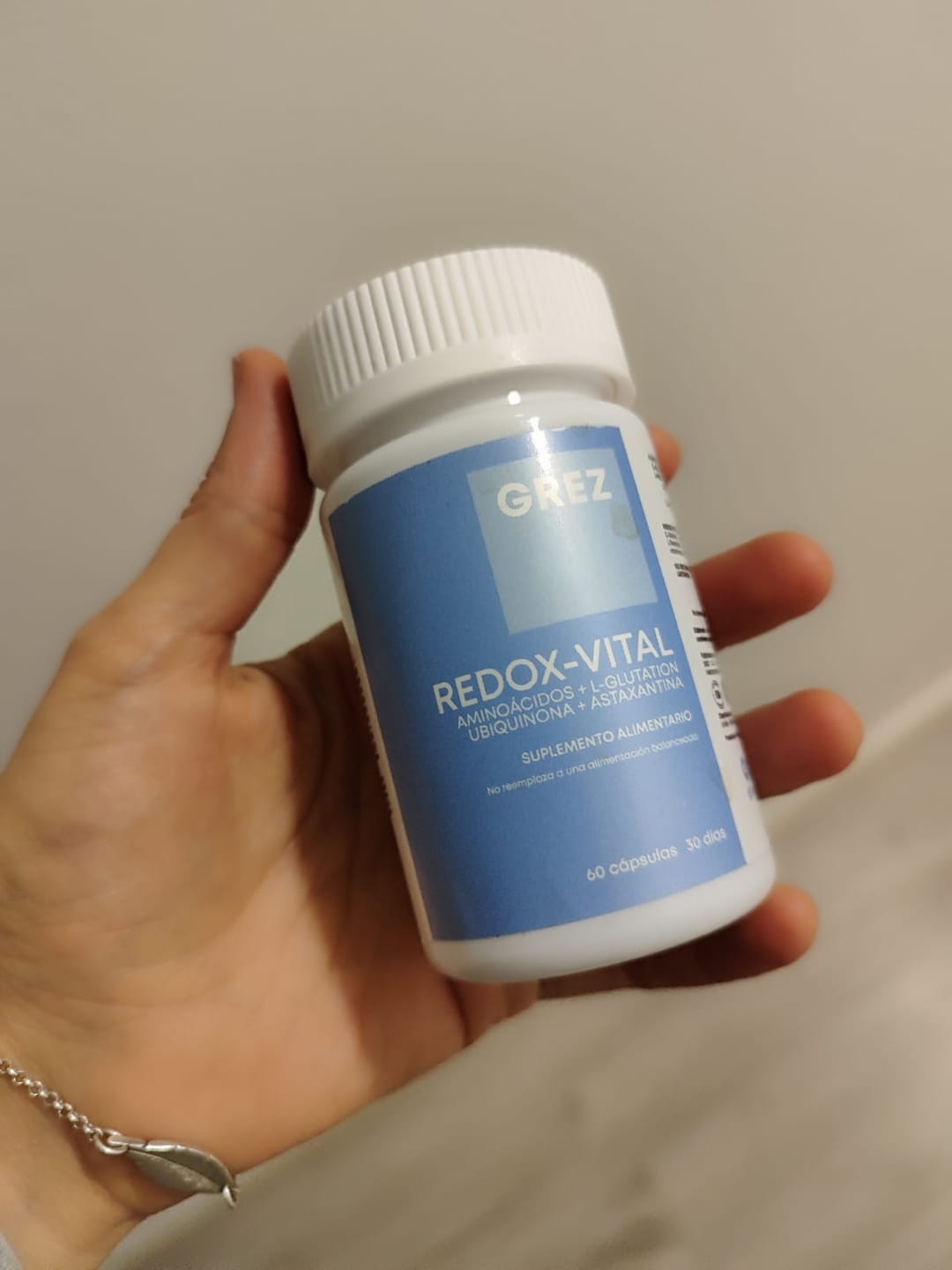 Customer photo review of REDOX-VITAL - Aminoácidos, L-glutation, vitaminas y minerales