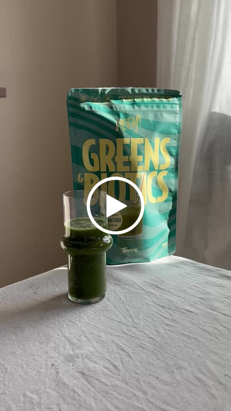 Customer video review of Greens & Biotics Superfood + Probiotics
