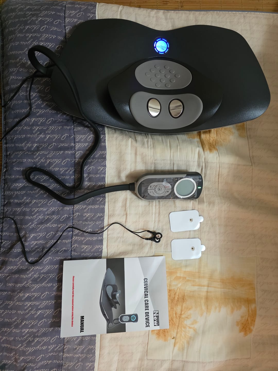 Customer photo review of Hypertrax Smart Neck Comfort System