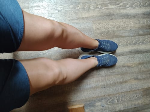 Customer photo review of PLAY -  FREE HUGGING SEAMLESS TIGHTS - SHEER