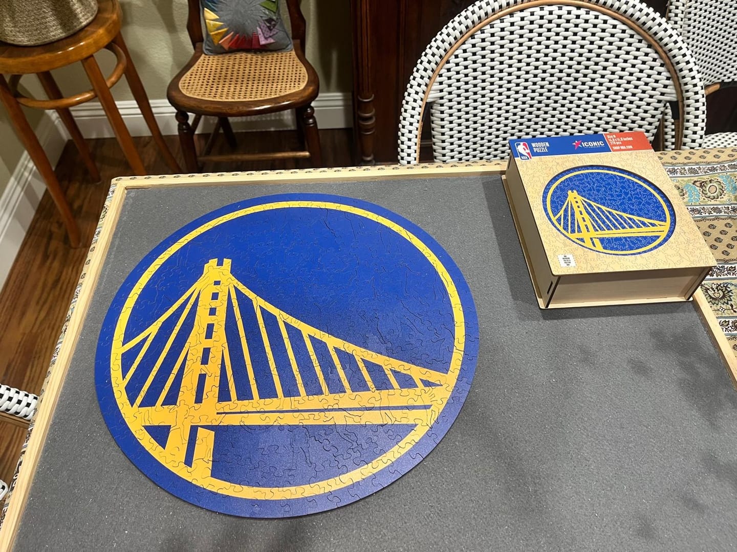 Customer photo review of Golden State Warriors™ - Wooden Puzzle