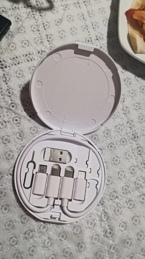 Customer photo review of TechMate (5 in 1 Charger, SIM Tool & Holder)