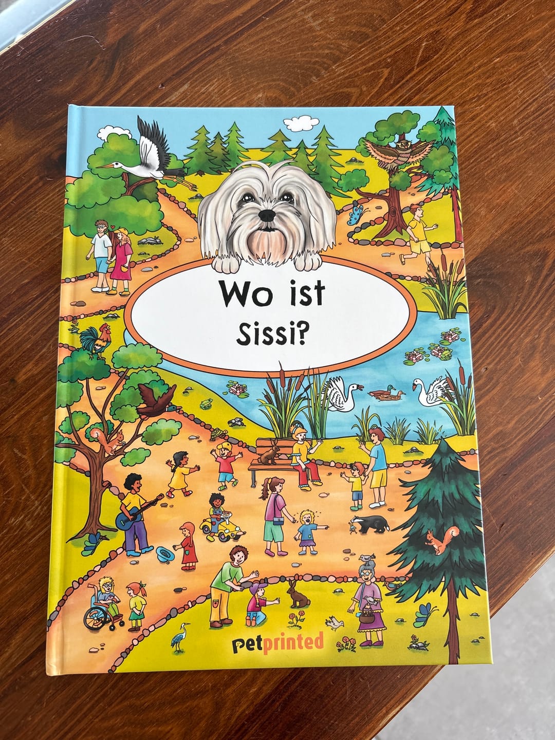 Customer photo review of Wo bist du? - Personalisiertes Hunde-Wimmelbuch