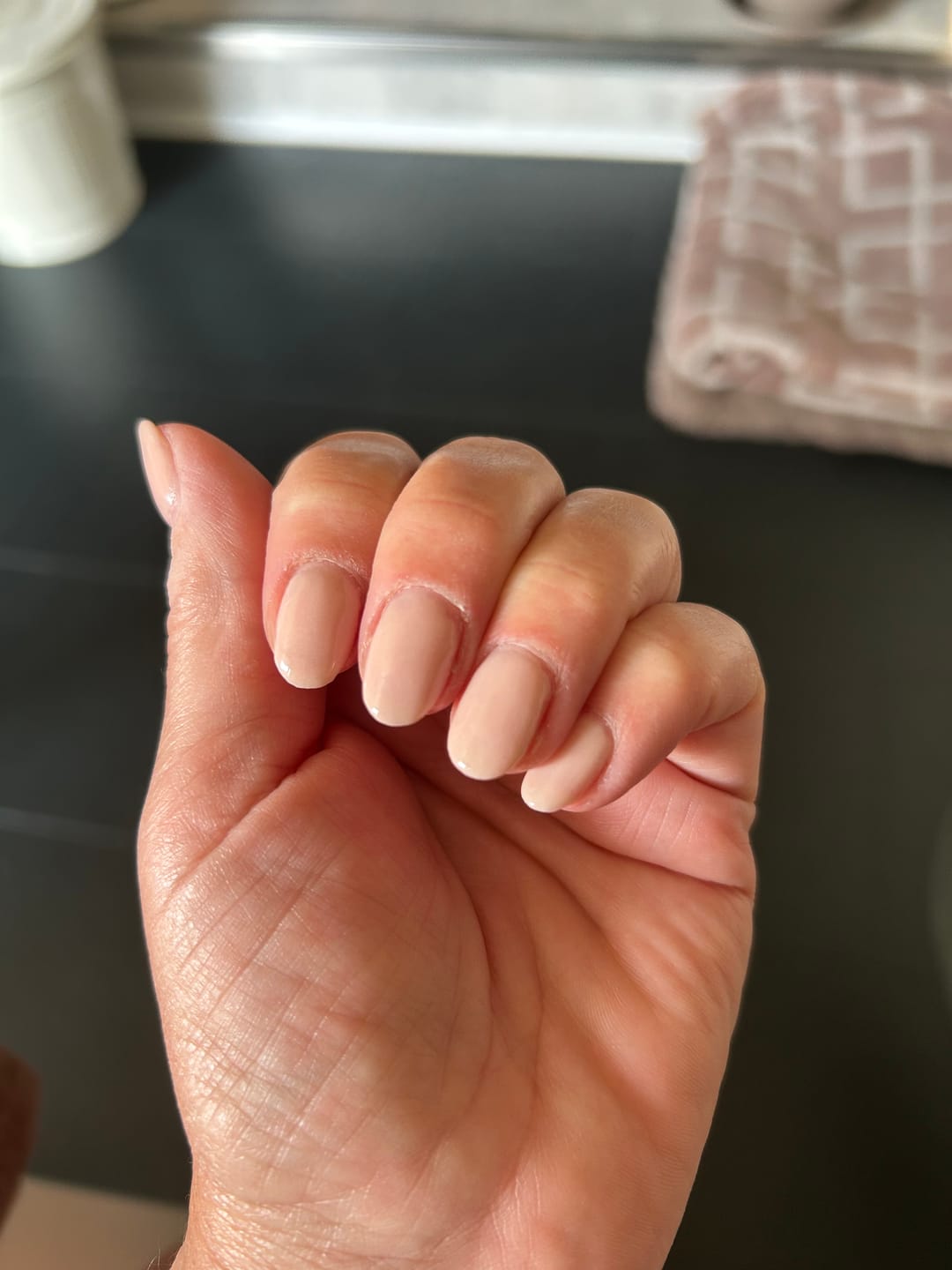 Customer photo review of Caramel Macchiato Dipping Powder