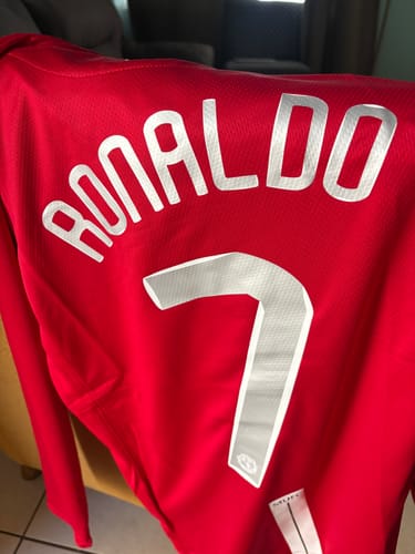 Customer photo review of Ronaldo 2008 - Manga Larga