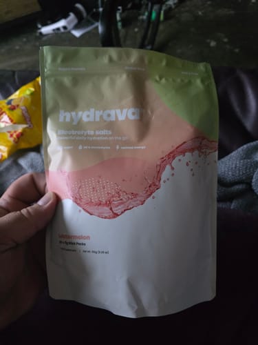 Customer photo review of hydrava electrolyte salts