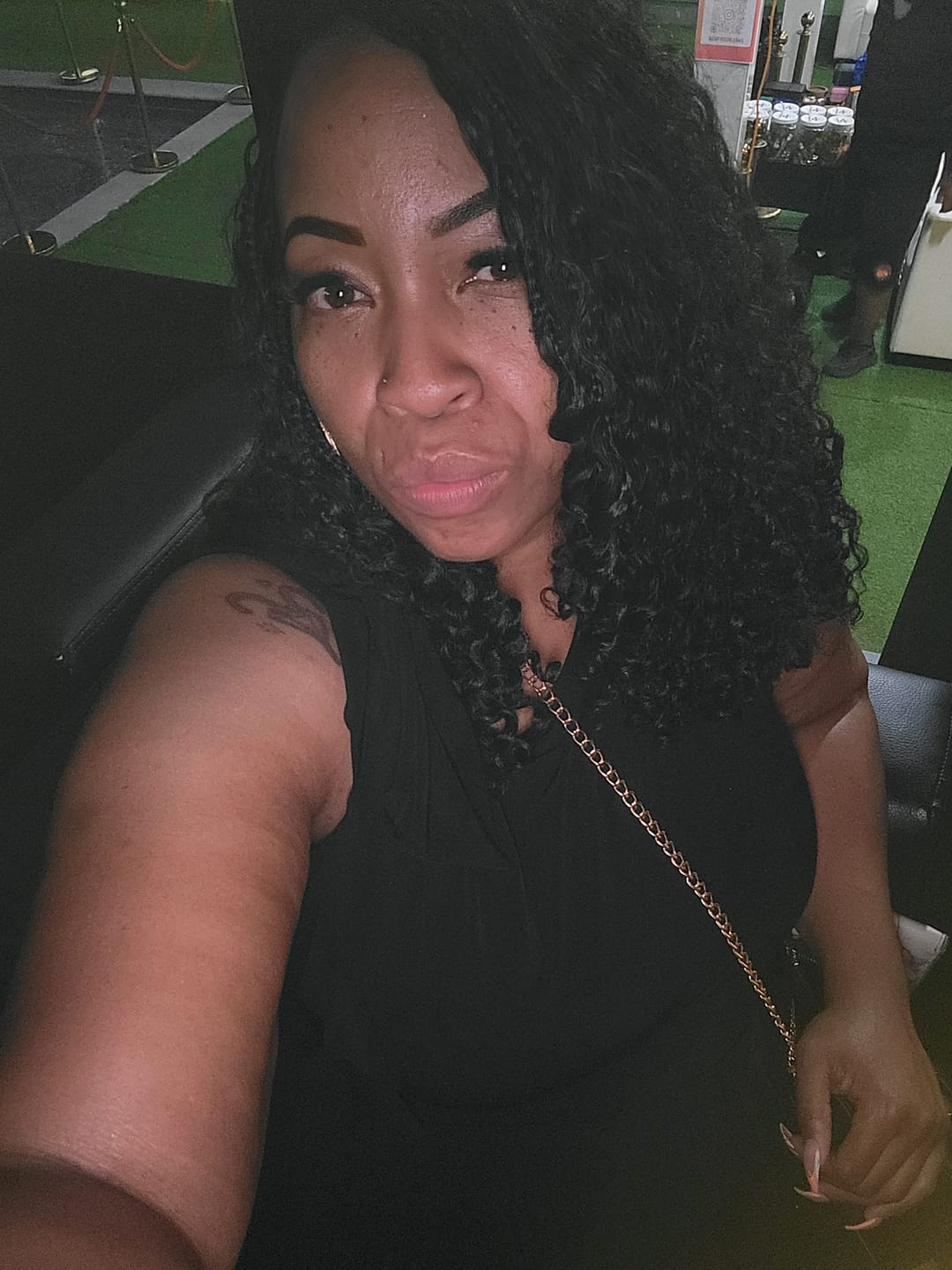 Customer photo review of Water Deep Wave Bulk Hair Extensions for Braiding