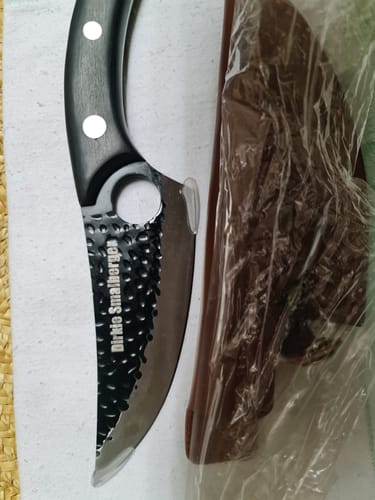 Customer photo review of BraaiPlank™ "Beenlem" Hammer Forged Boning Knife