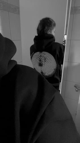 Customer photo review of studio 54 black hoodie