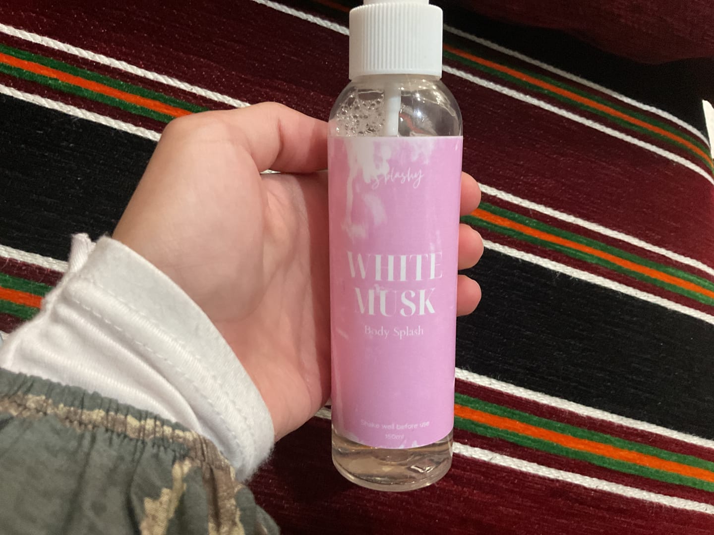 Customer photo review of Splashy™ Body Splash