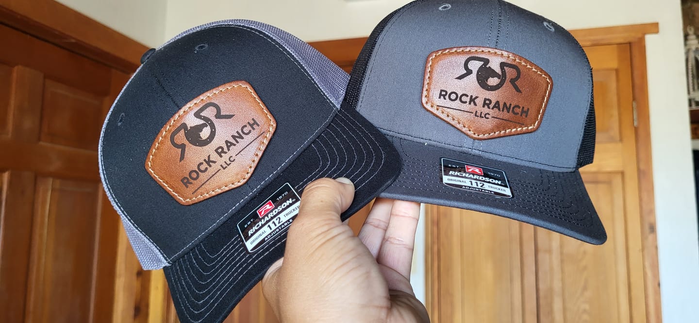 Customer photo review of Richardson 112 Custom Leather Patch Hat