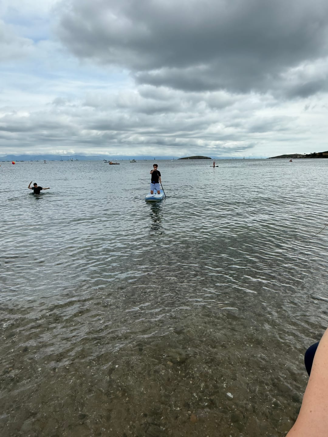 Customer photo review of Aquaplanet MAX 10’6″ Inflatable Paddle Board Package - Glacier