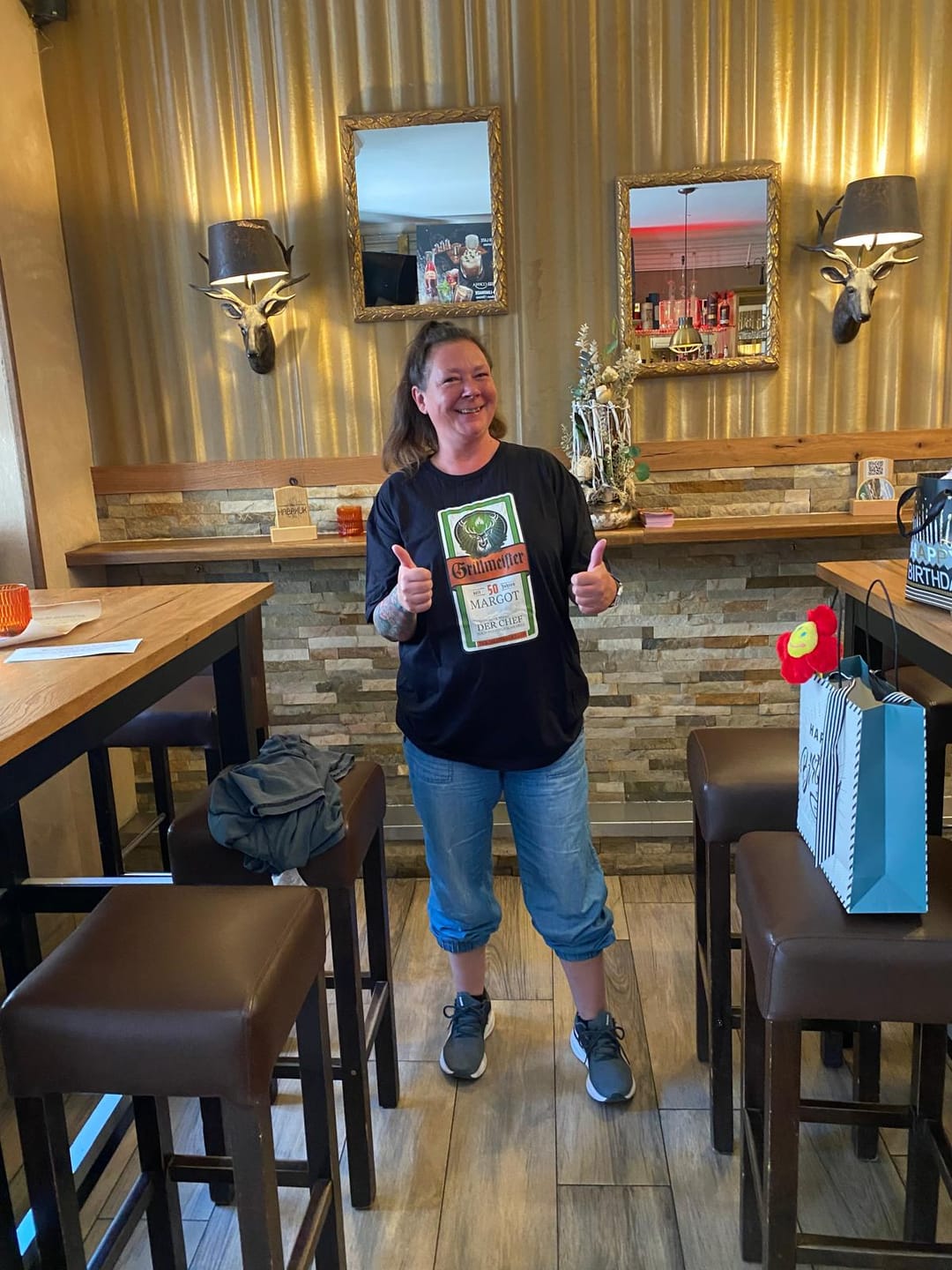 Customer photo review of Perfekter Grill-Tag - Personalisierbares T-Shirt