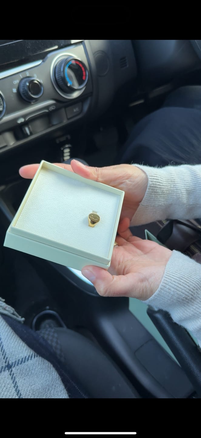 Customer photo review of Isabella Ring