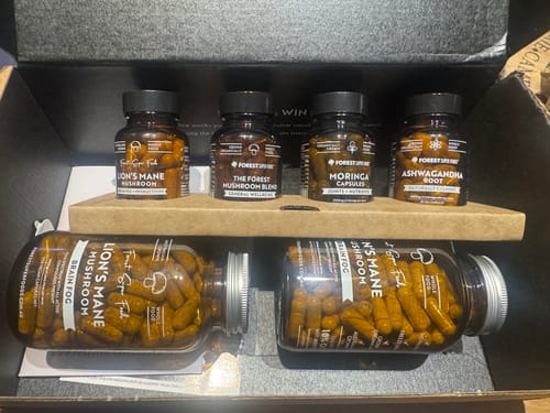 Customer photo review of Lions Mane Whole Mushroom Capsules