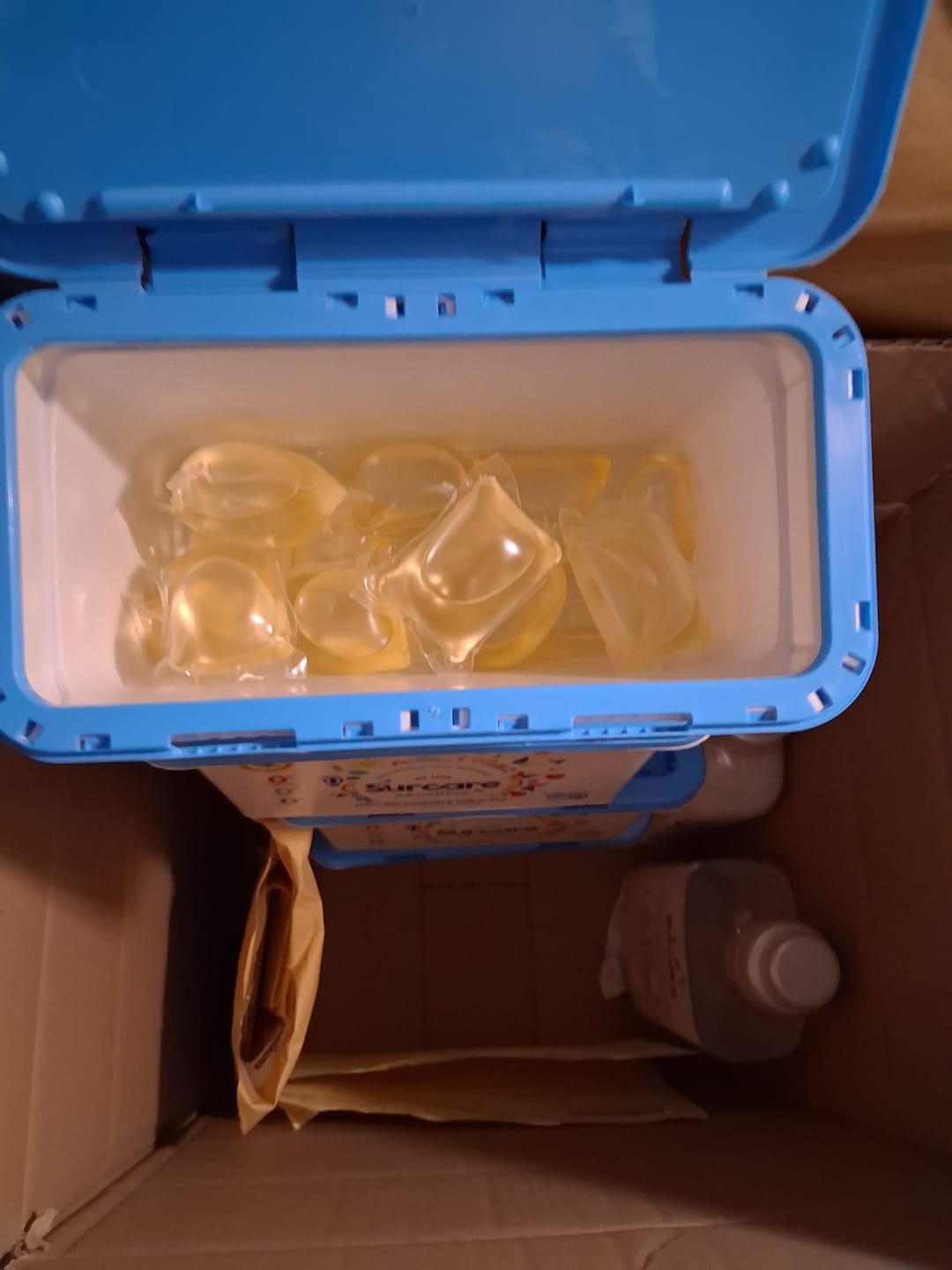 Customer photo review of Surcare Washing Capsules 24 x 17ml Capsules