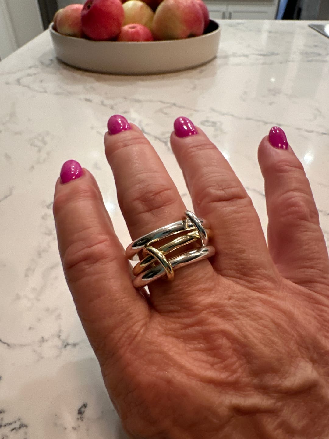 Customer photo review of Quintuplet Bare Ring