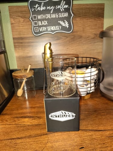 Customer photo review of ENTHUZST™ WHISKEY GLASS