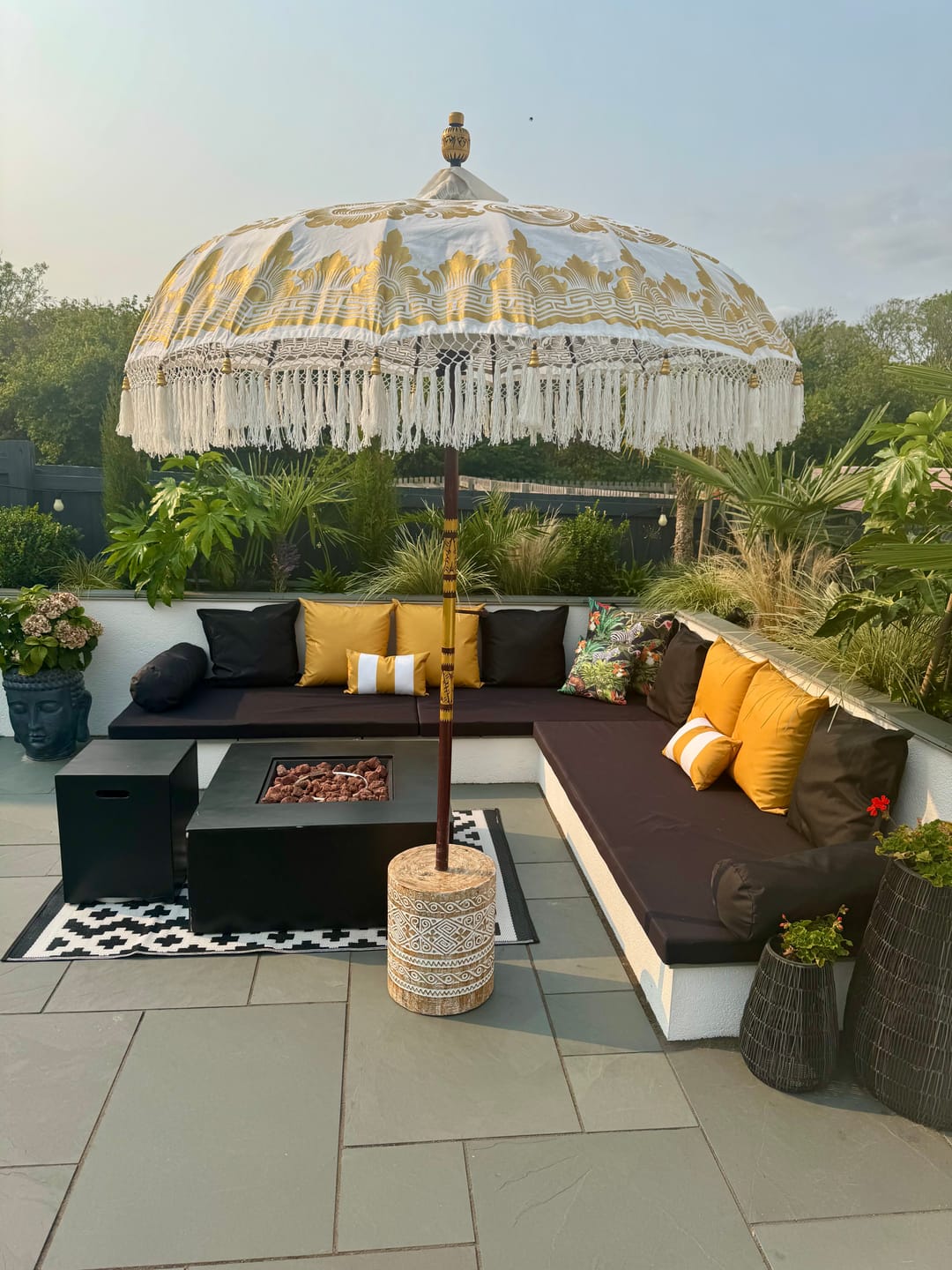 Customer photo review of Outdoor Garden Waterproof Cushion - Signature Colours