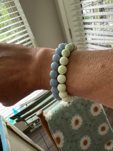 Customer photo review of Celestite Bracelet