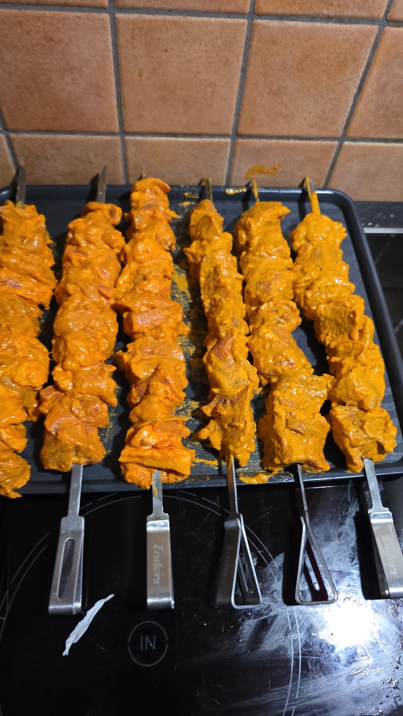 Customer photo review of Schweine-Schaschlik Tomate – fruchtige Würze aus Tomate & Paprika | mySchaschlik