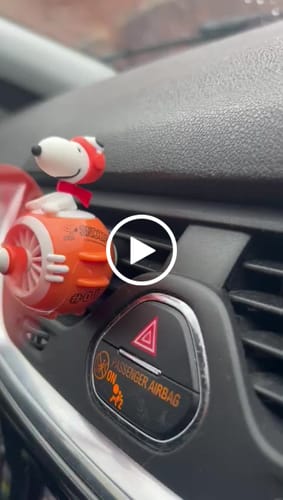 Customer video review of Snoopy Air Freshener