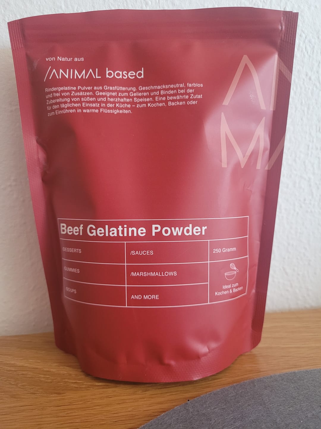 Customer photo review of Rindergelatine Pulver