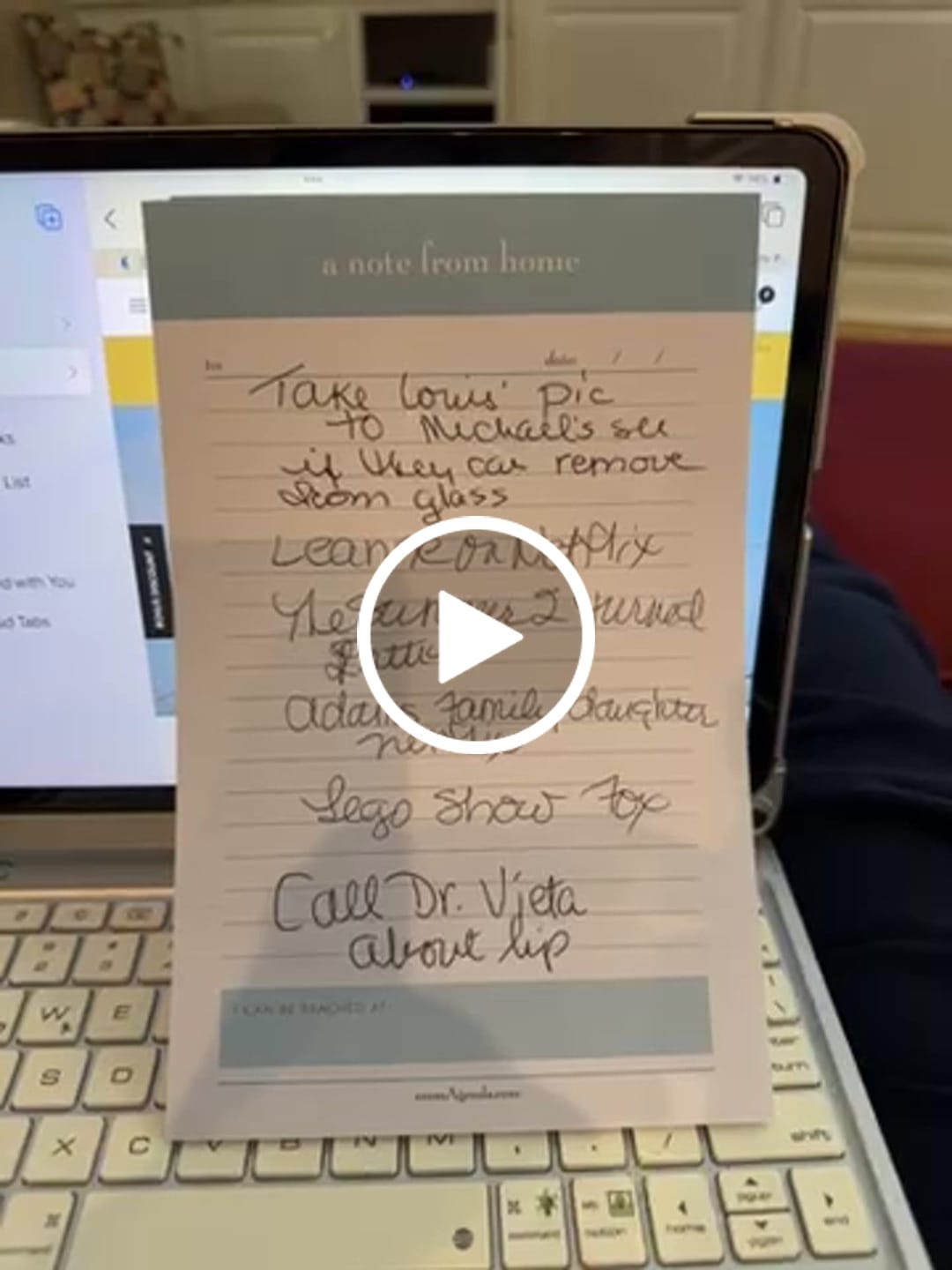 Customer video review of Daily To-Do List Notepad