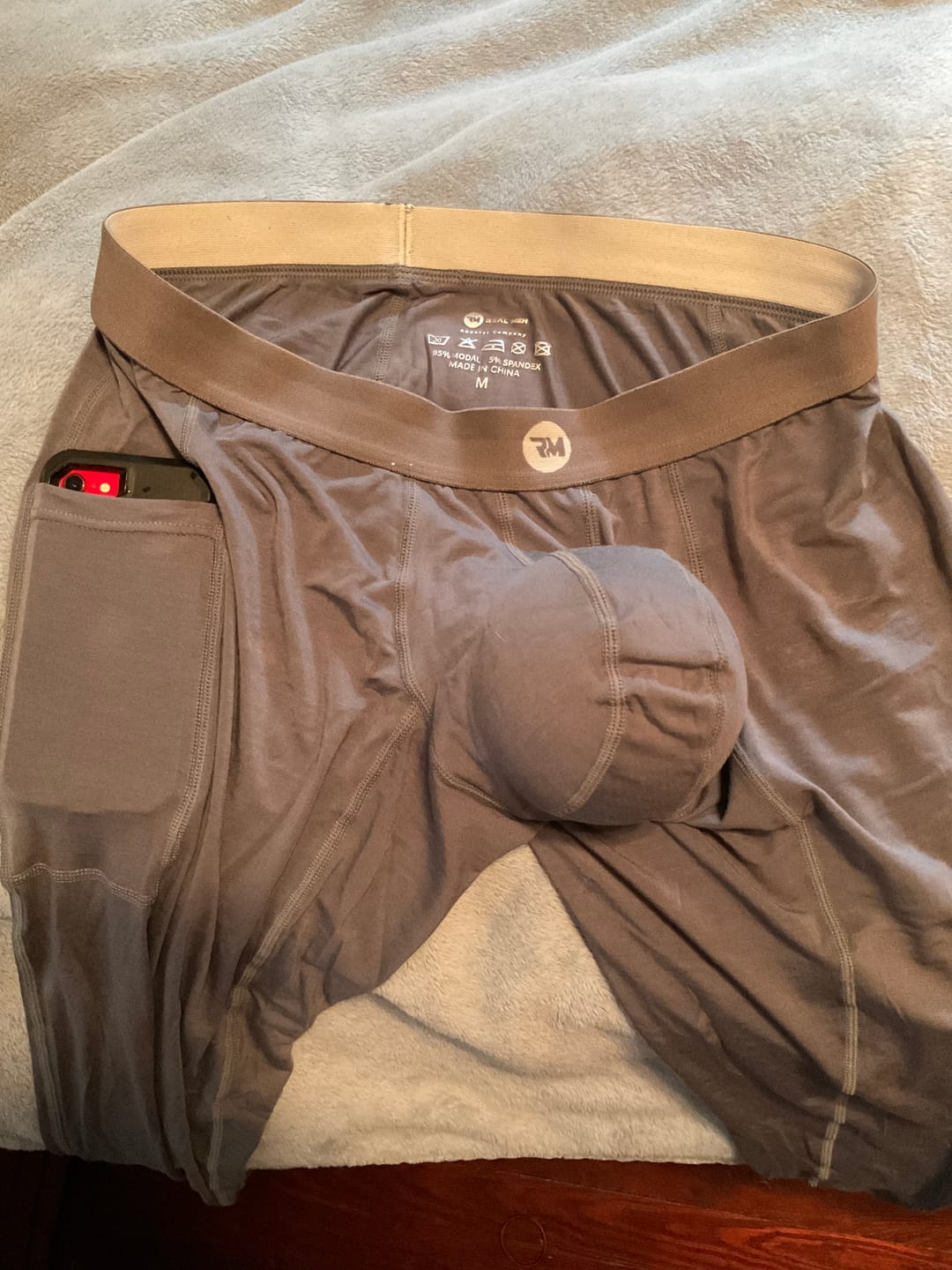 Customer photo review of Modal 28in Leggings Leggings No Fly 1pk Gray