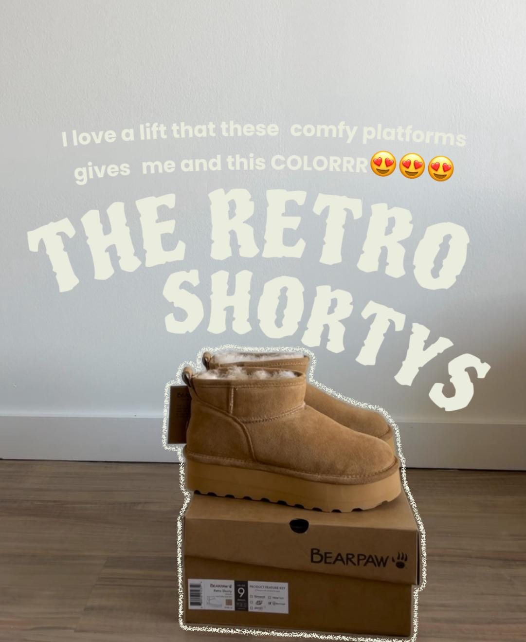 Customer photo review of RETRO SUPER SHORTY BLACK