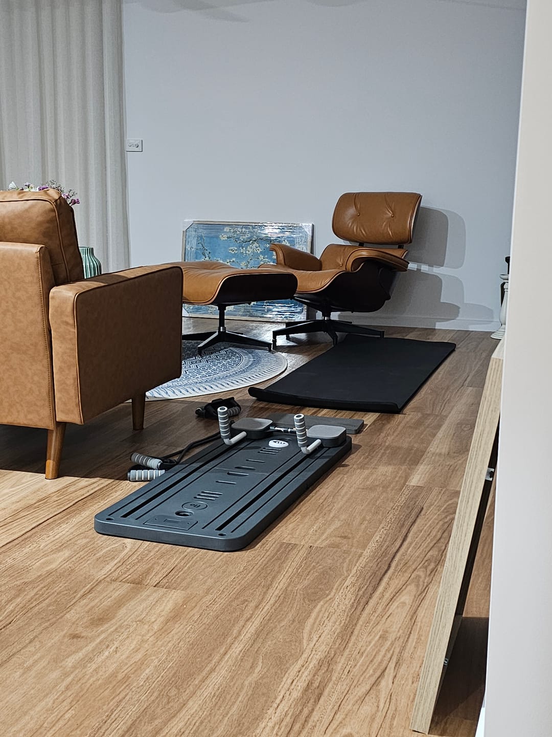 Customer photo review of Flo Portable Pilates Reformer