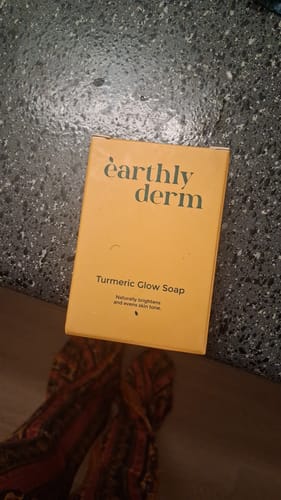 Customer photo review of Turmeric Glow Soap