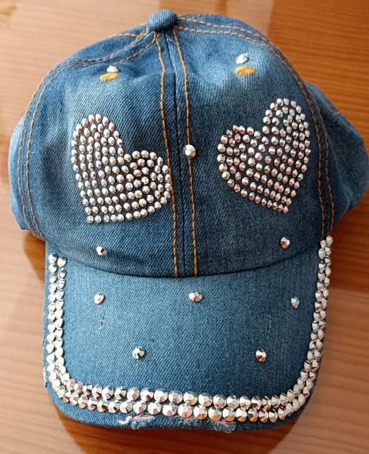 Customer photo review of Women's Denim Baseball Cap
