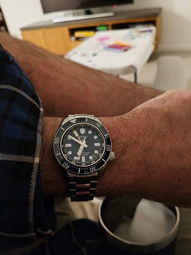 Customer photo review of Seiko Prospex Automatic Men's 42mm Watch SPB509J