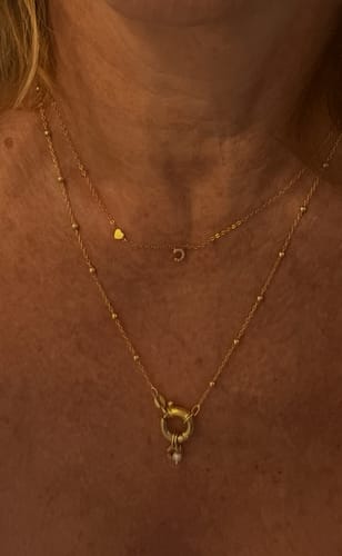 Customer photo review of Collana Rosario in Argento 925 con Chiusura ad Anello