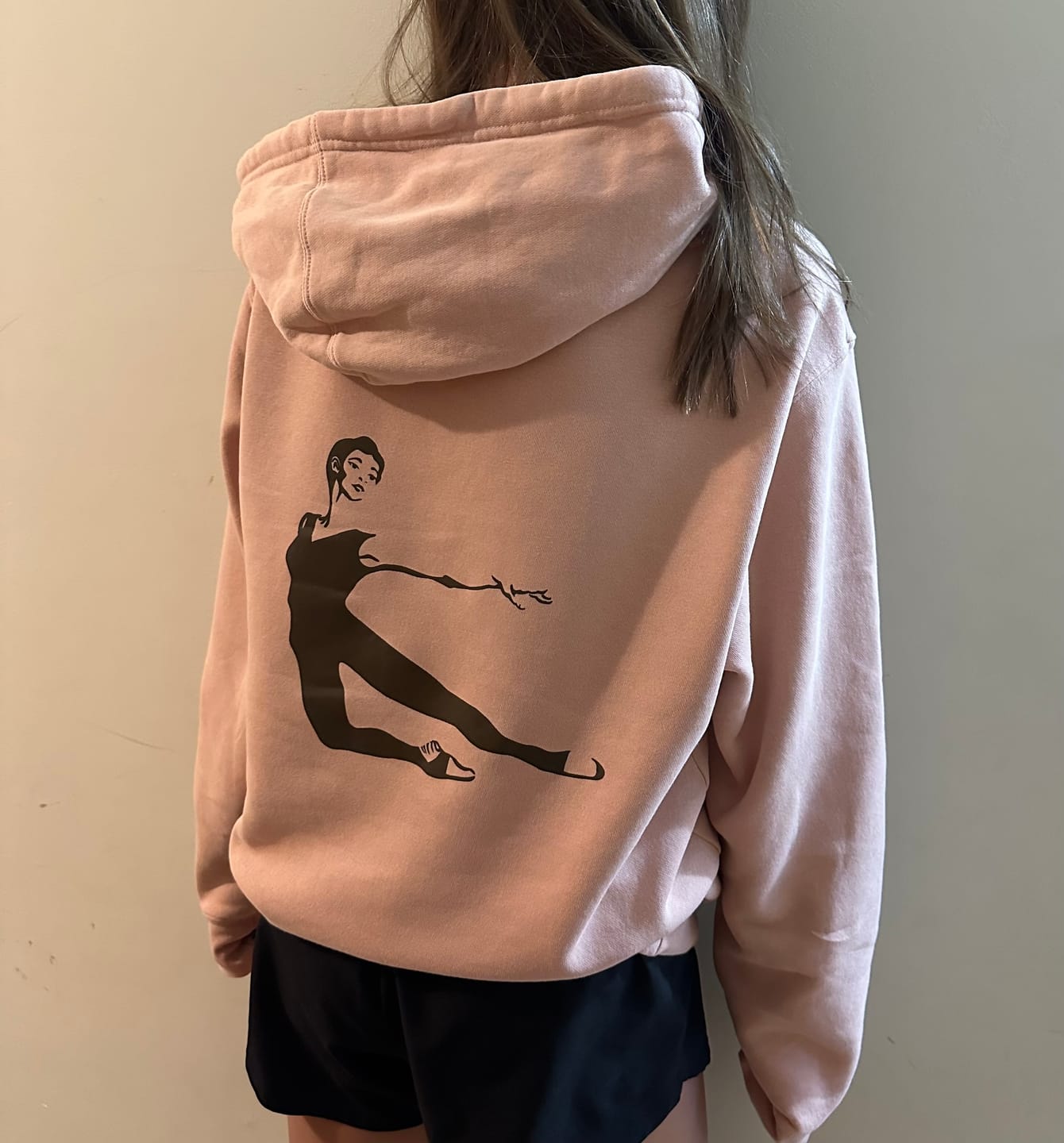 Customer photo review of Second Skin Shop Logo Hooded Pullover