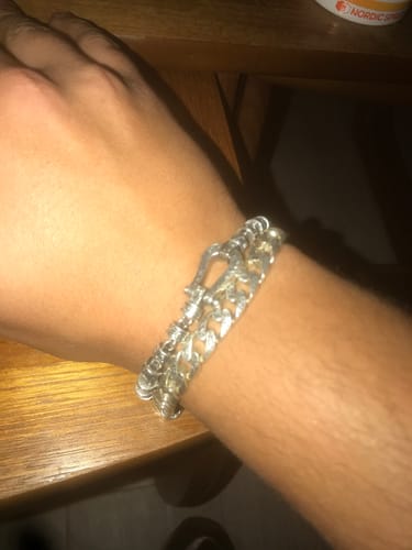 Customer photo review of BONDS OF STRENGTH. - 925 STERLING SILVER